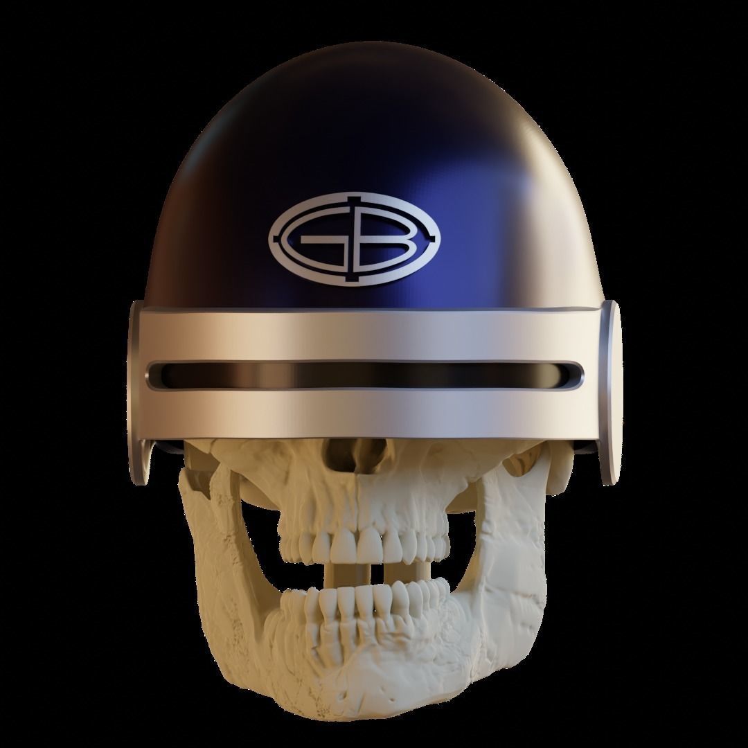 Gazerbeam Helmet from the Incredibles 3D print model_1