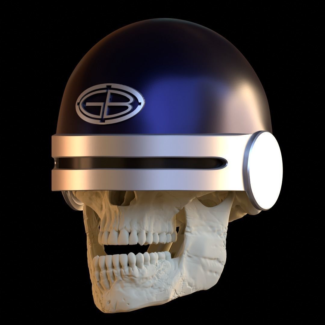 Gazerbeam Helmet from the Incredibles 3D print model_4
