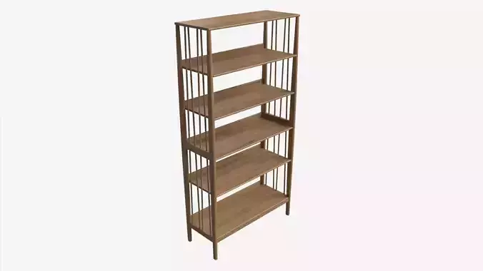 Shelving Unit Ercol Shalstone John Lewis 3D model