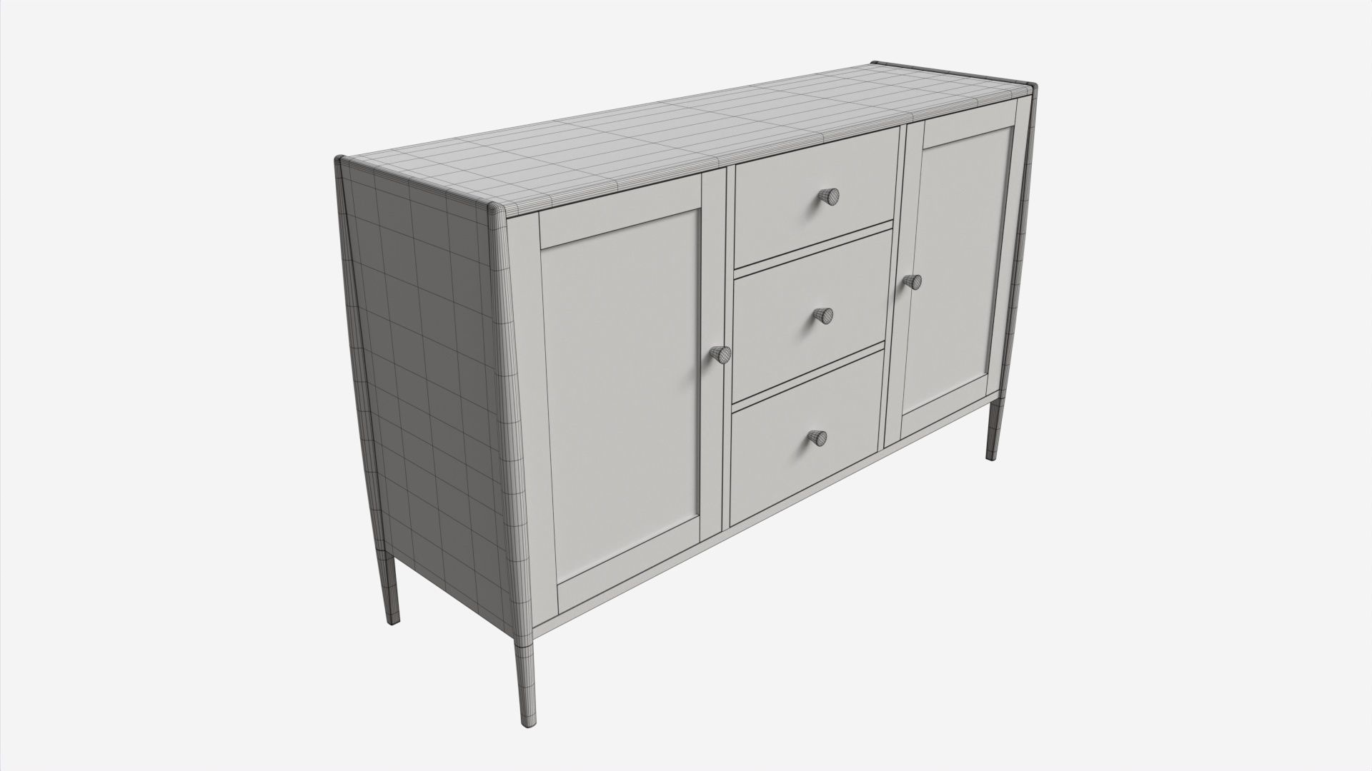 Sideboard Ercol Shalstone John Lewis 3D model_5