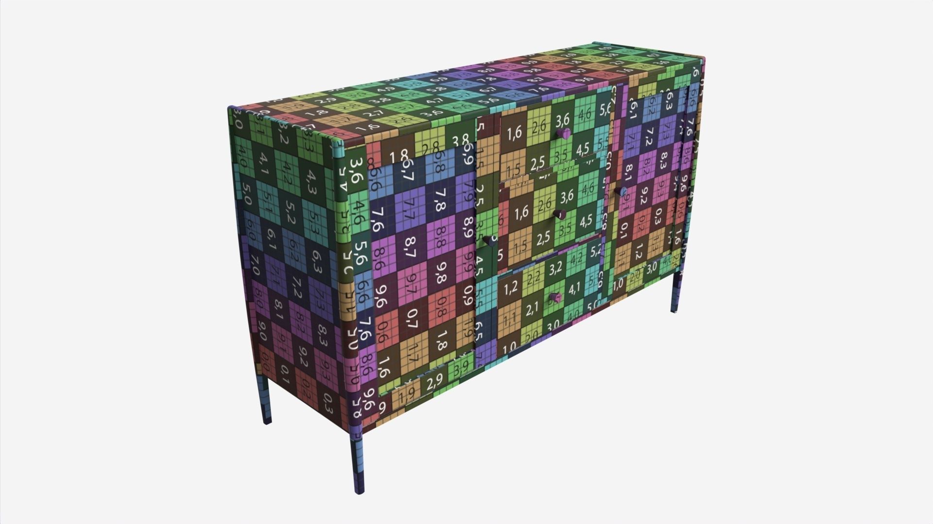 Sideboard Ercol Shalstone John Lewis 3D model_6