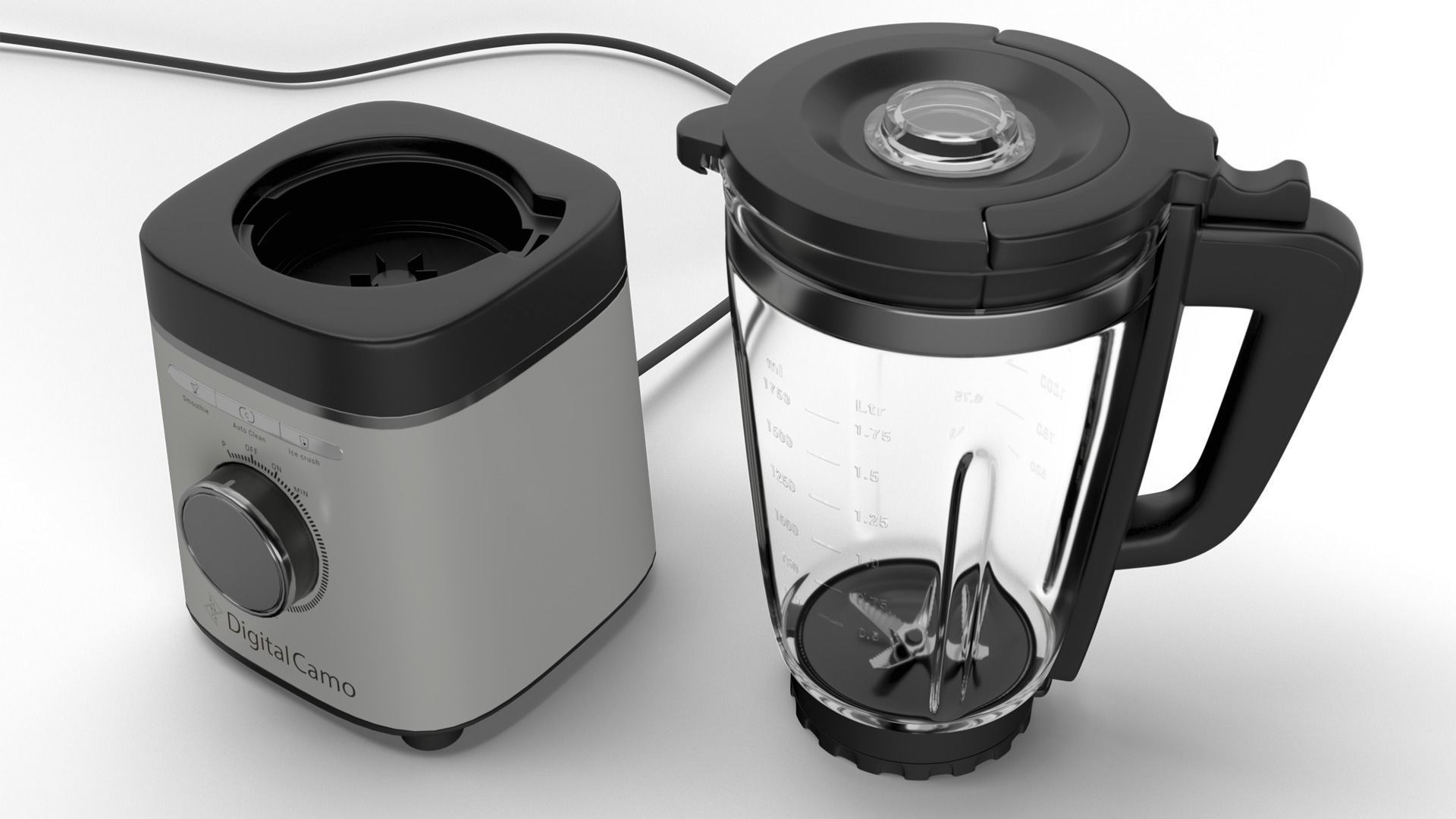 Kitchen appliance - Blender 3D model_3