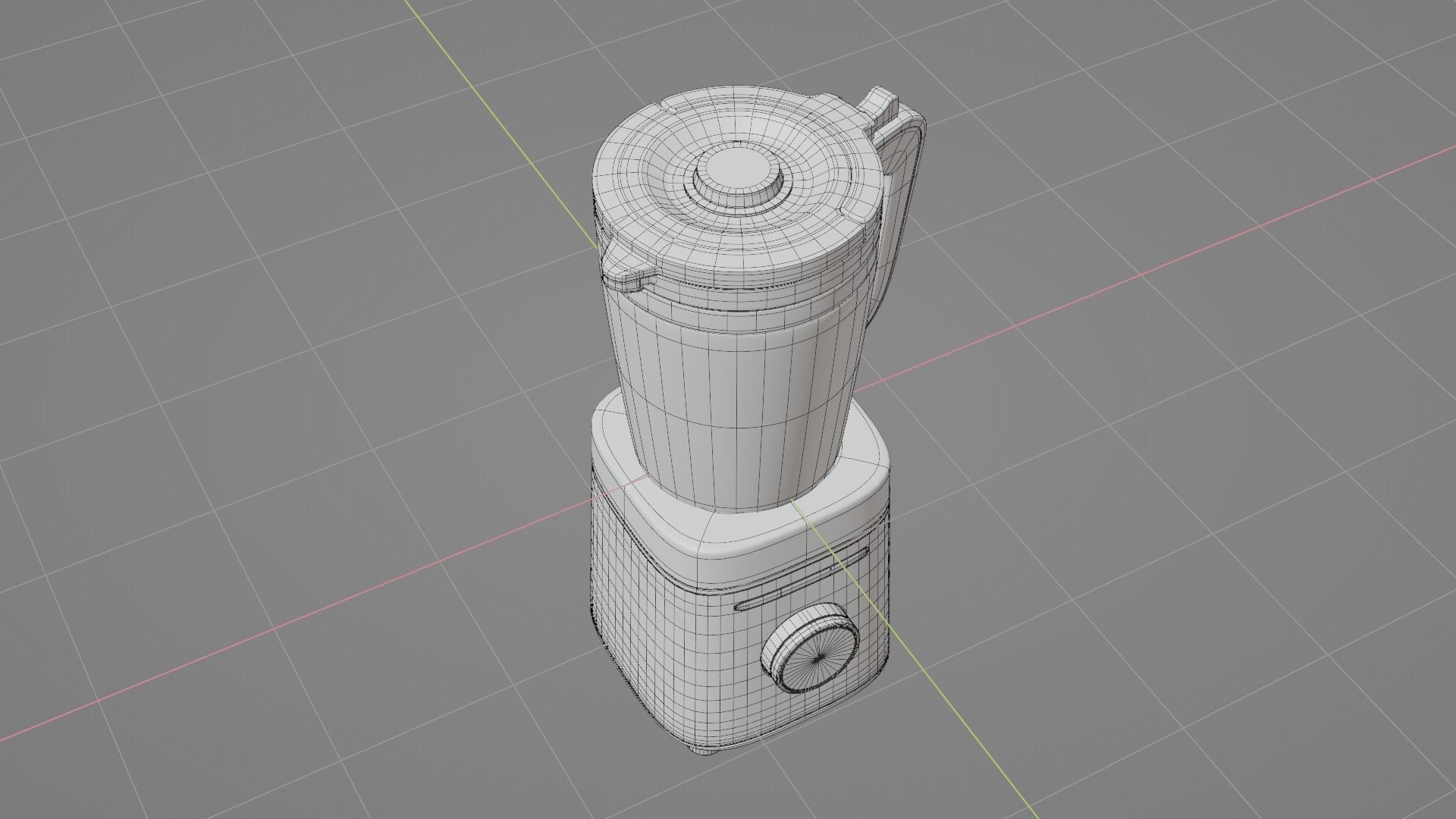 Kitchen appliance - Blender 3D model_5