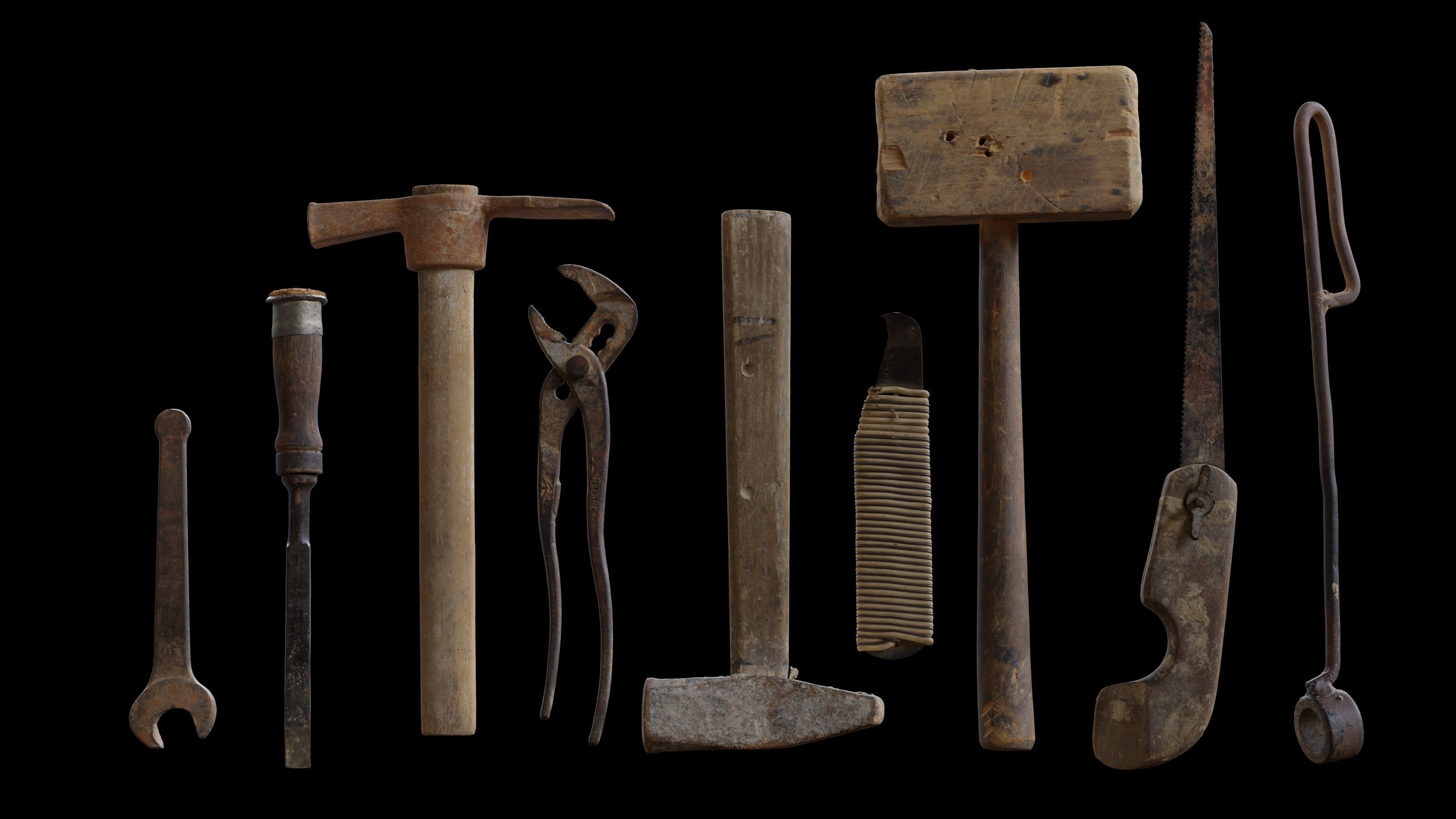 USCANS Tools set 4 Low-poly 3D model_2