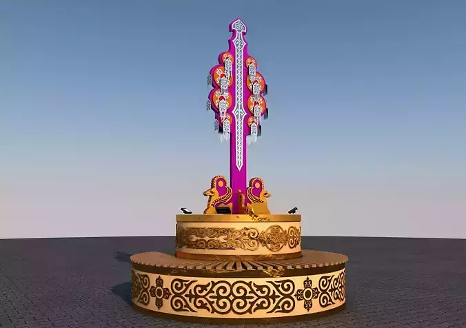 Kazakh musical instrument Asatayak