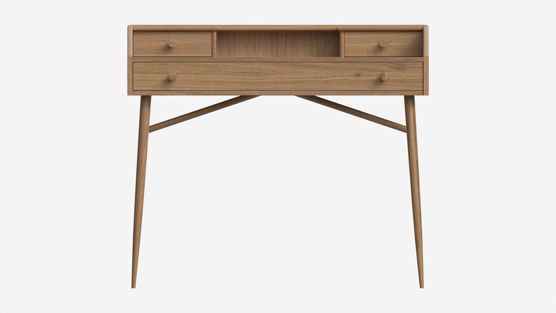 Desk Ercol Shalstone John Lewis 3D model_3