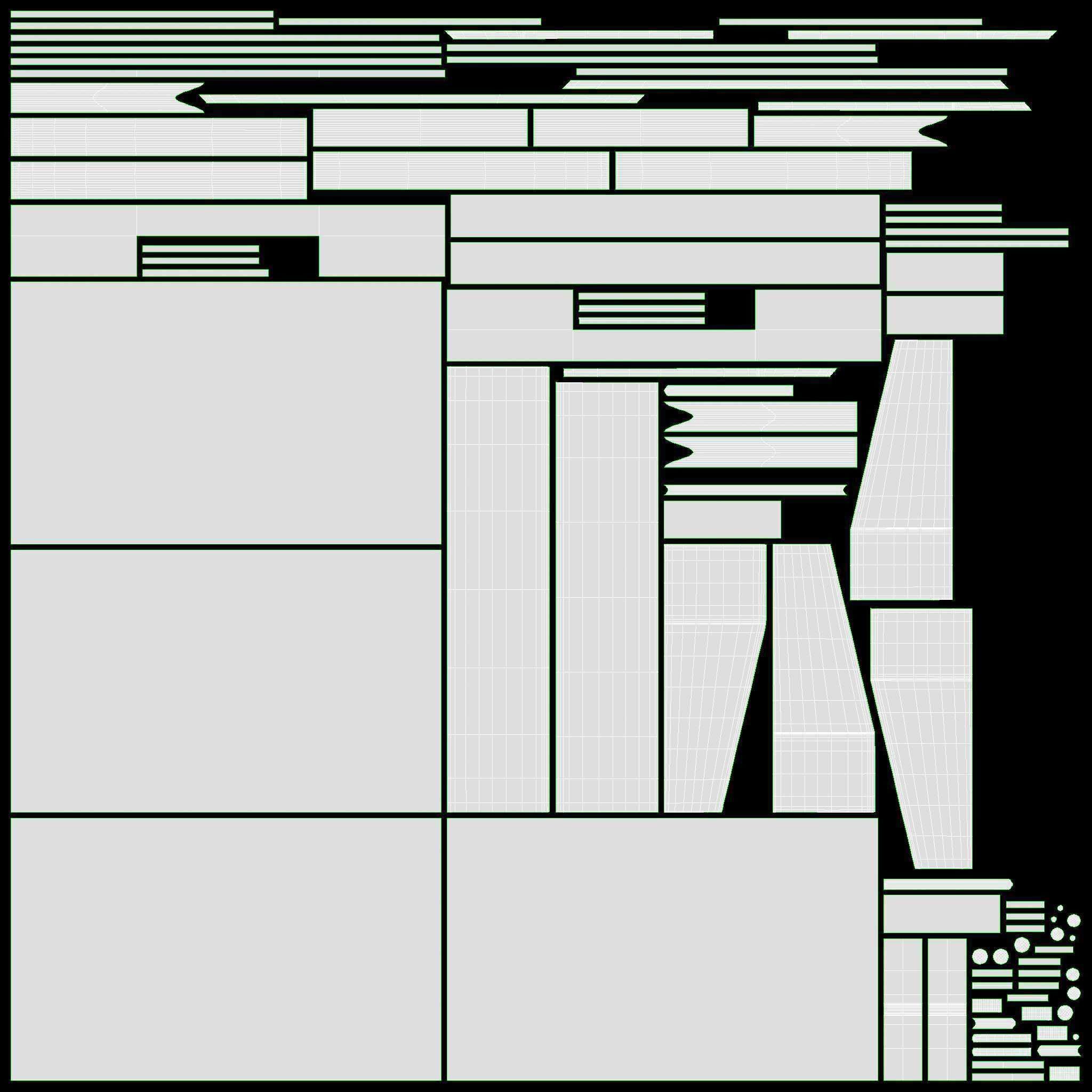 Desk Ercol Shalstone John Lewis 3D model_7