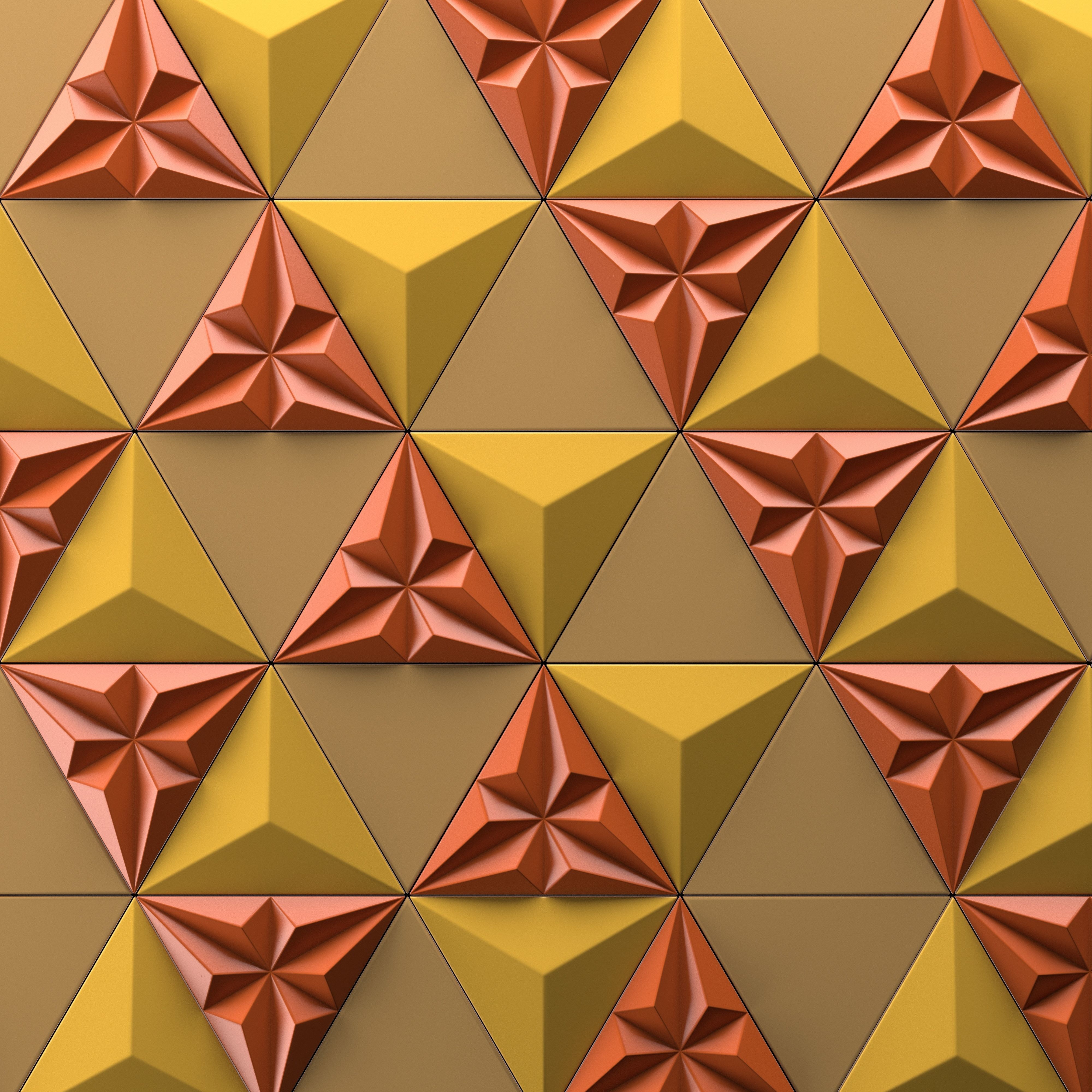 Panel3d Triangle 3D model_1