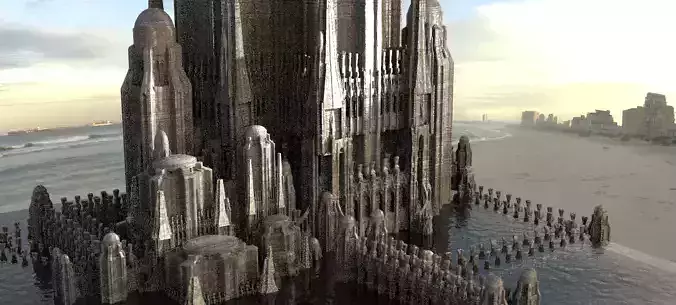 Dishonoured Castle exterior fortress large 