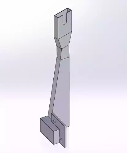 Raspberry Pi Camera Mount for Ender 3 - No Hardware Required 3D print model Raspberry Pi Camera Mount for Ender 3 - No Hardware Required 3D print model