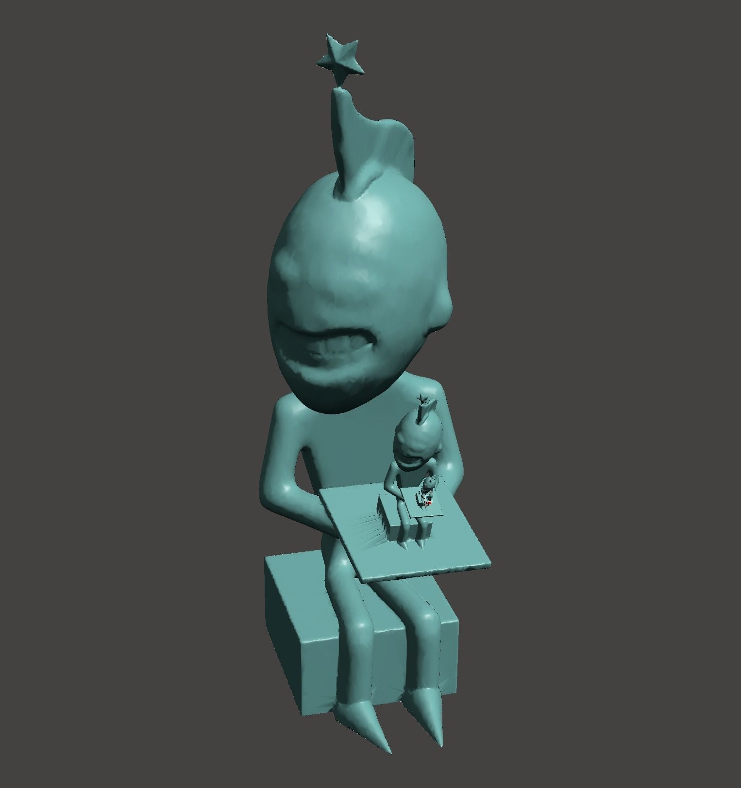 Kraglin Christmas Gift from Groot GOTG Holiday Special 3D print model_1