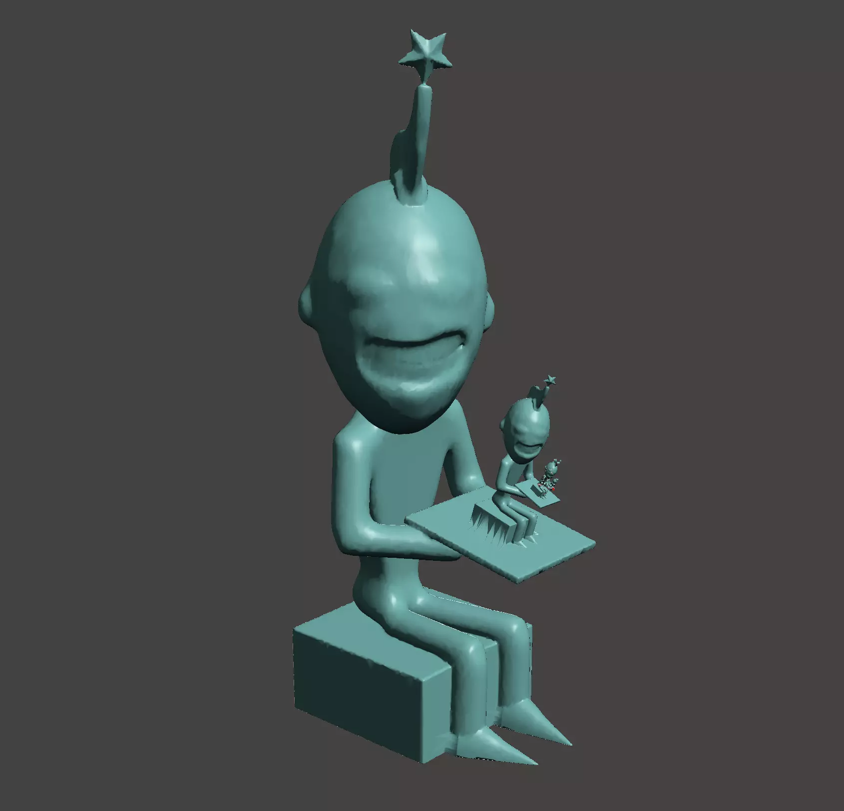 Kraglin Christmas Gift from Groot GOTG Holiday Special 3D print model_0