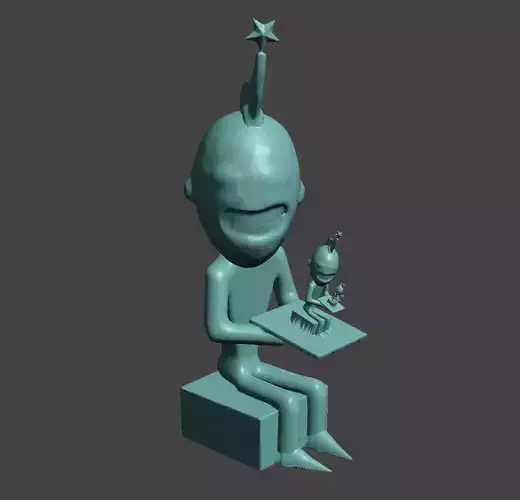 Kraglin Christmas Gift from Groot GOTG Holiday Special 3D print model