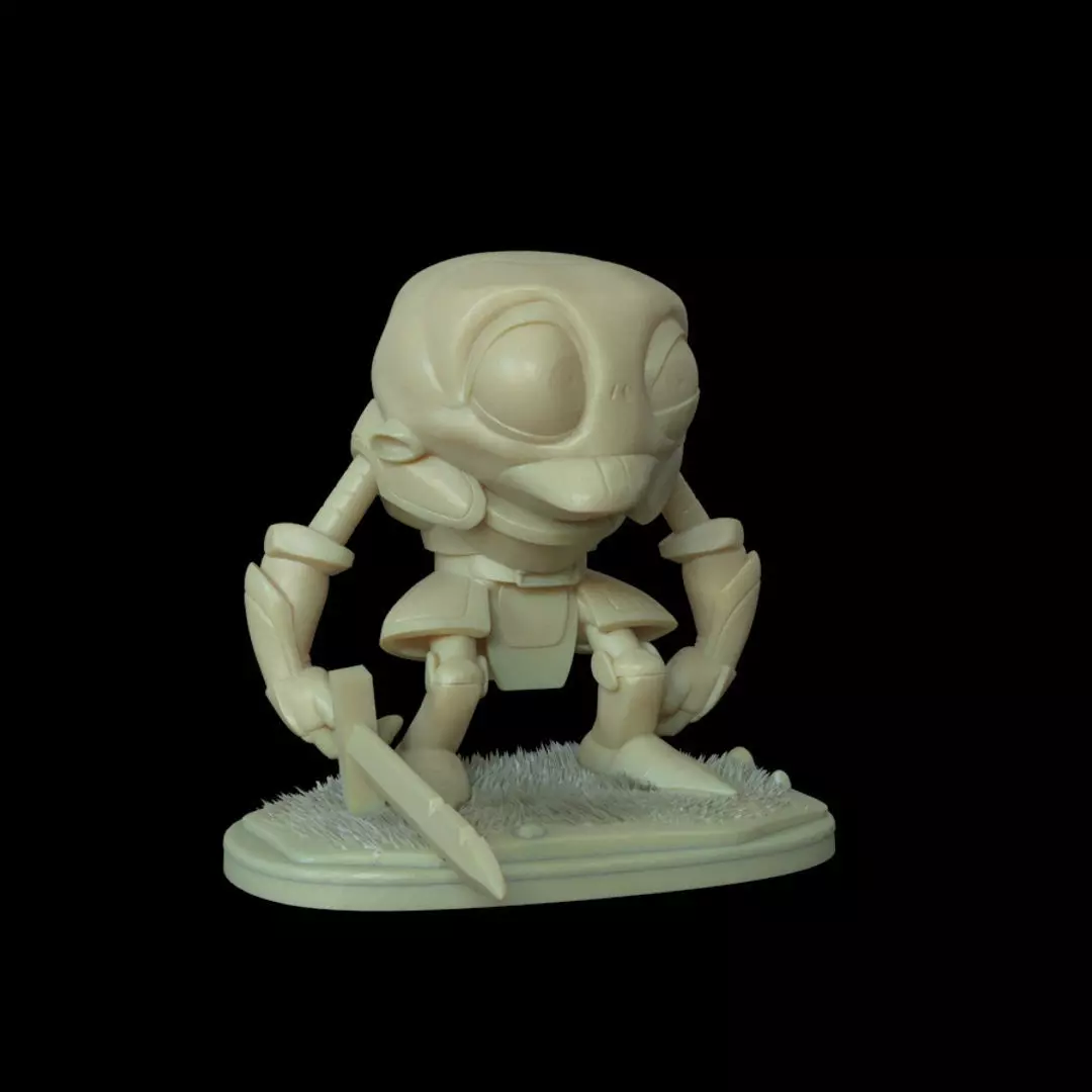 Zombie Knight for 3D print 3D print model_0