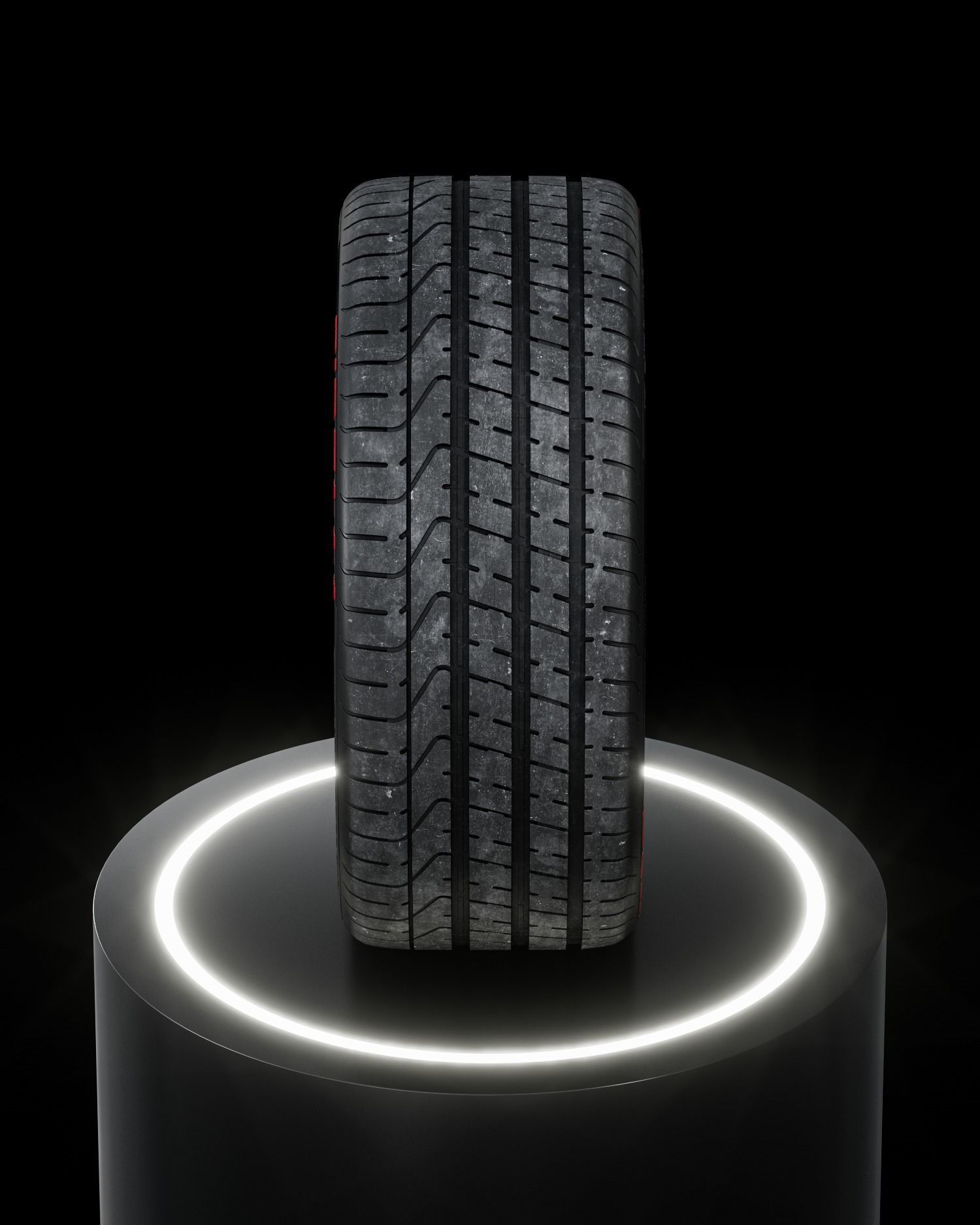 Pirelli P ZERO 255 30 ZR20 92Y Lambo Front 3D model_2
