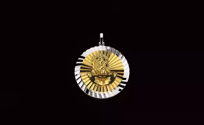 AV Disagne 19 Jesus Pendant