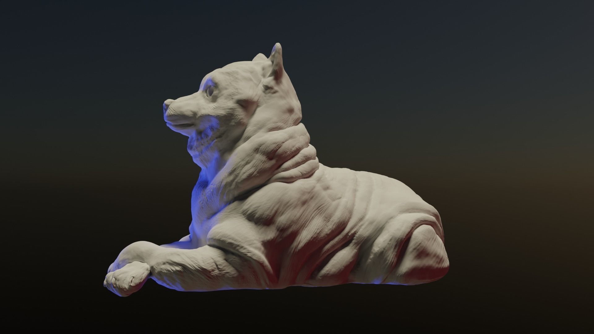 Doge 3d printable 3D print model_2