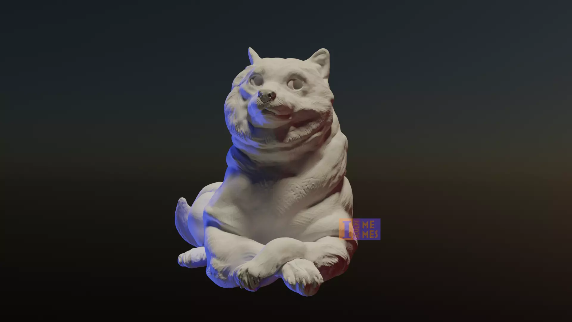Doge 3d printable 3D print model_0