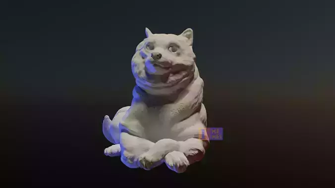 Doge 3d printable 3D print model