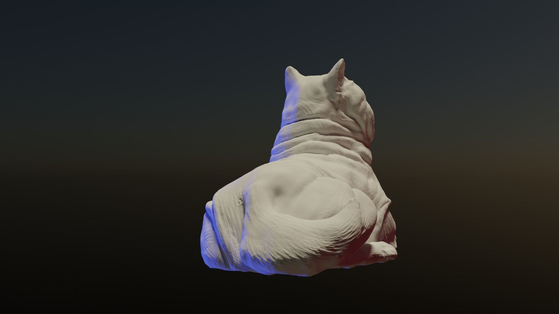 Doge 3d printable 3D print model_3