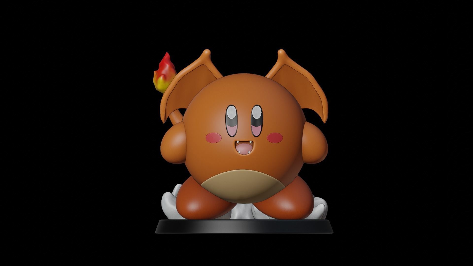 KIRBY - CHARIZARD POKEMON  3D print model_13