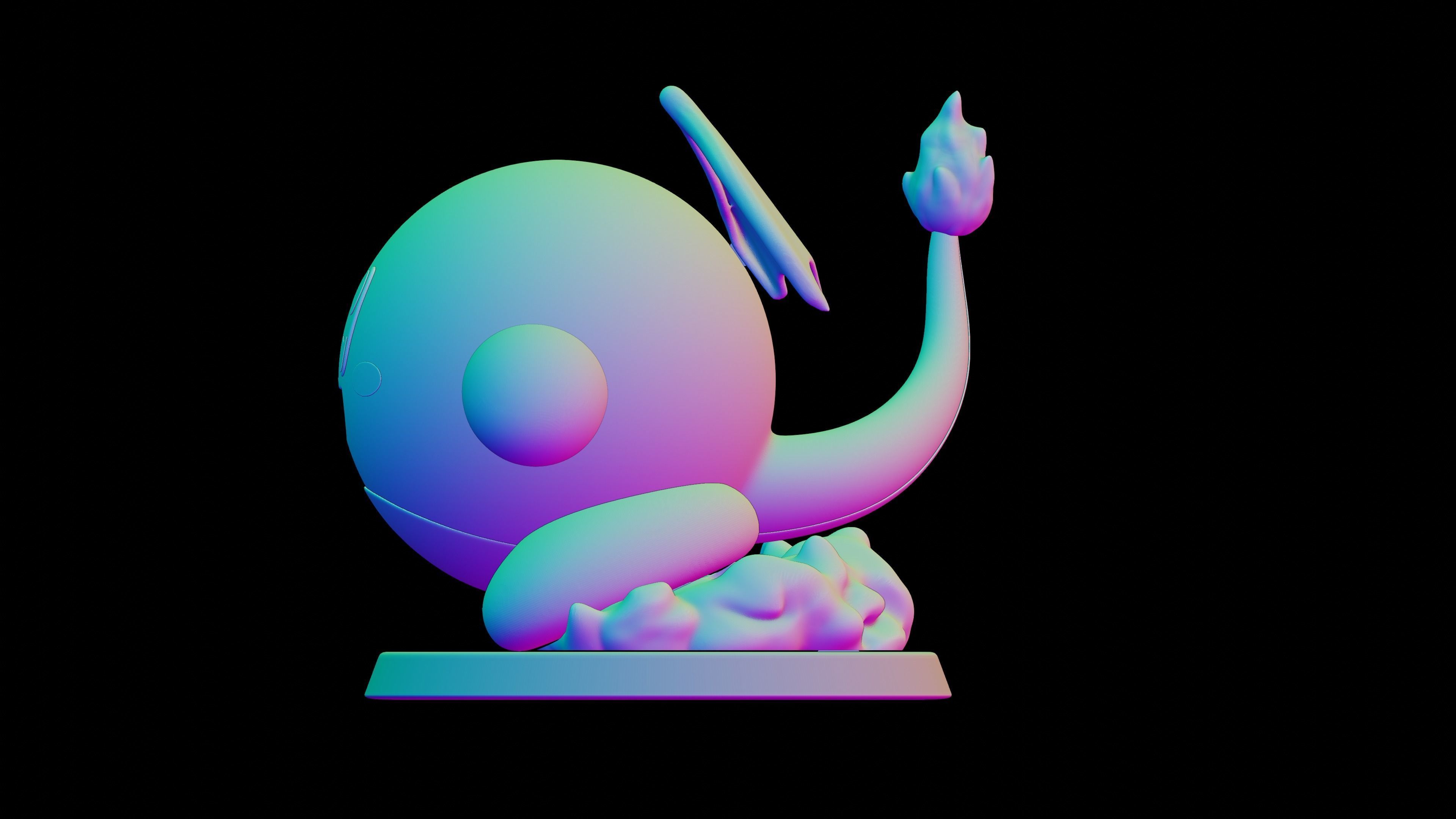 KIRBY - CHARIZARD POKEMON  3D print model_5