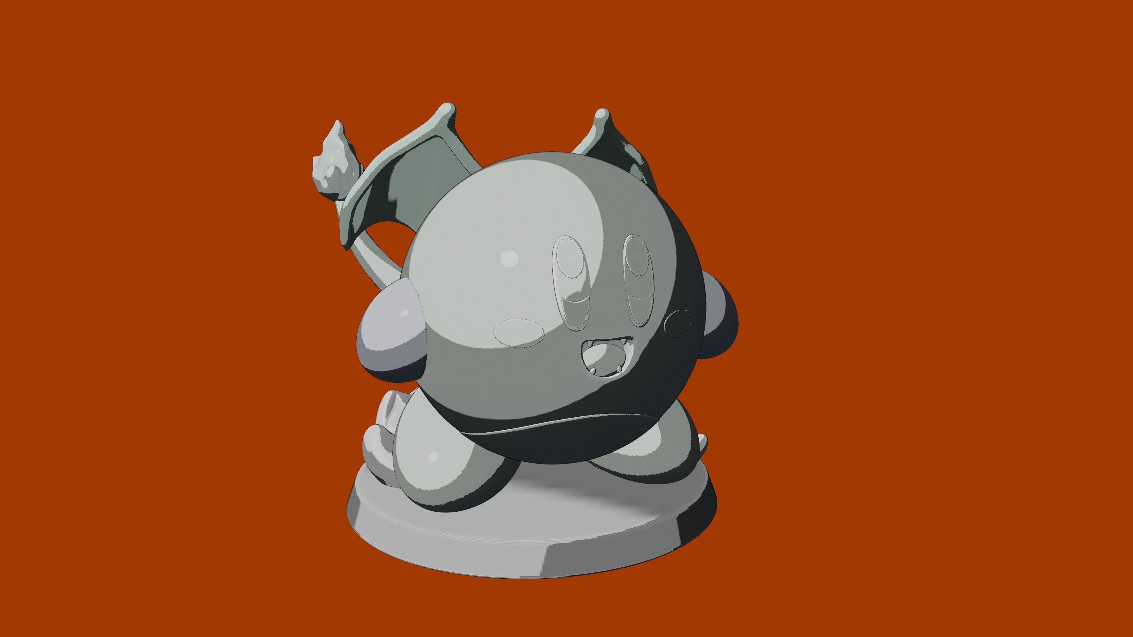 KIRBY - CHARIZARD POKEMON  3D print model_20