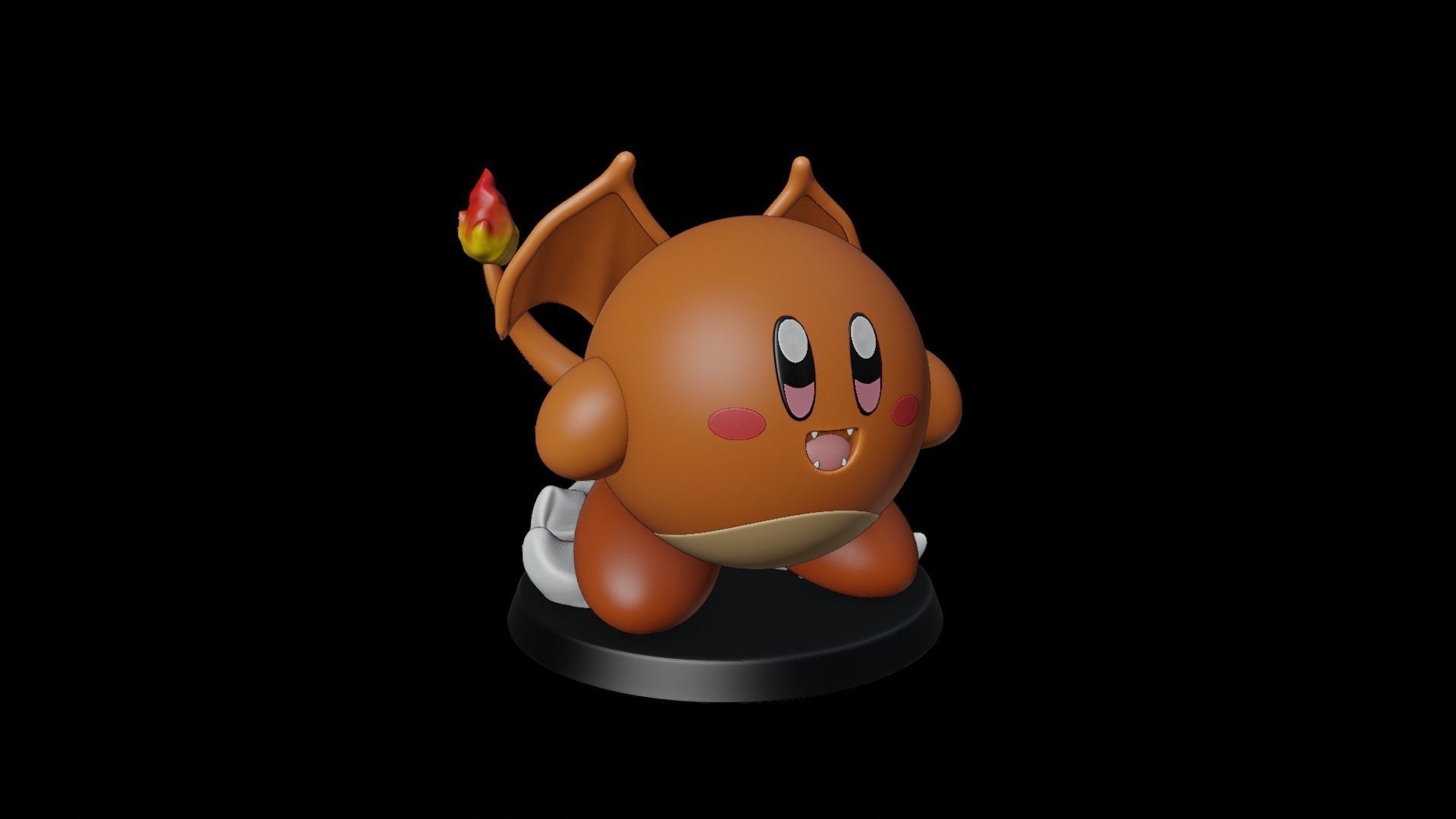 KIRBY - CHARIZARD POKEMON  3D print model_15