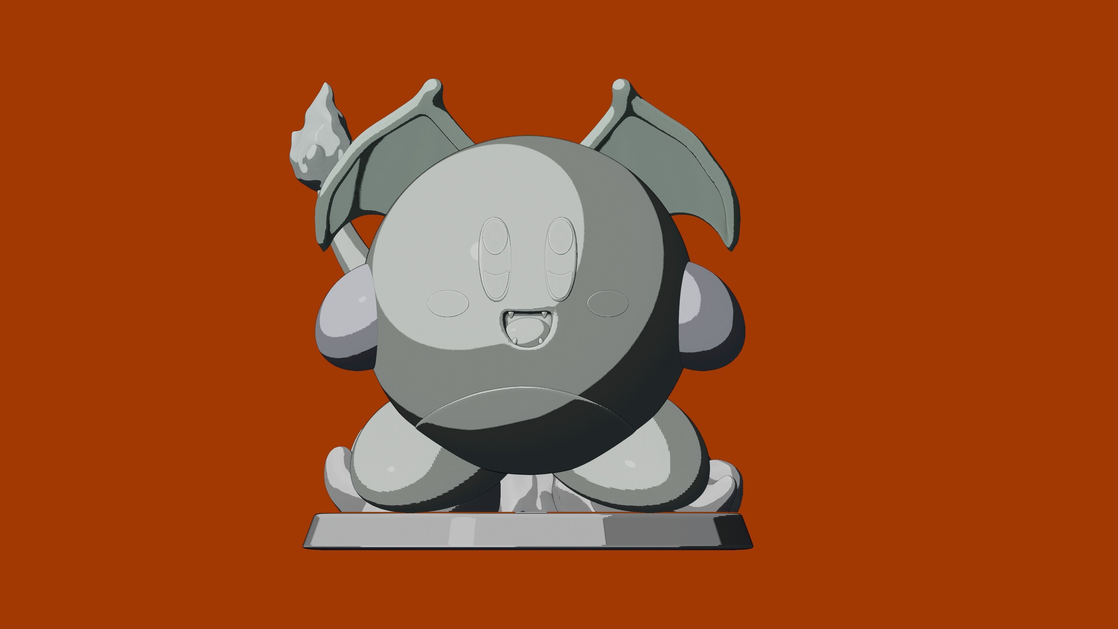 KIRBY - CHARIZARD POKEMON  3D print model_19