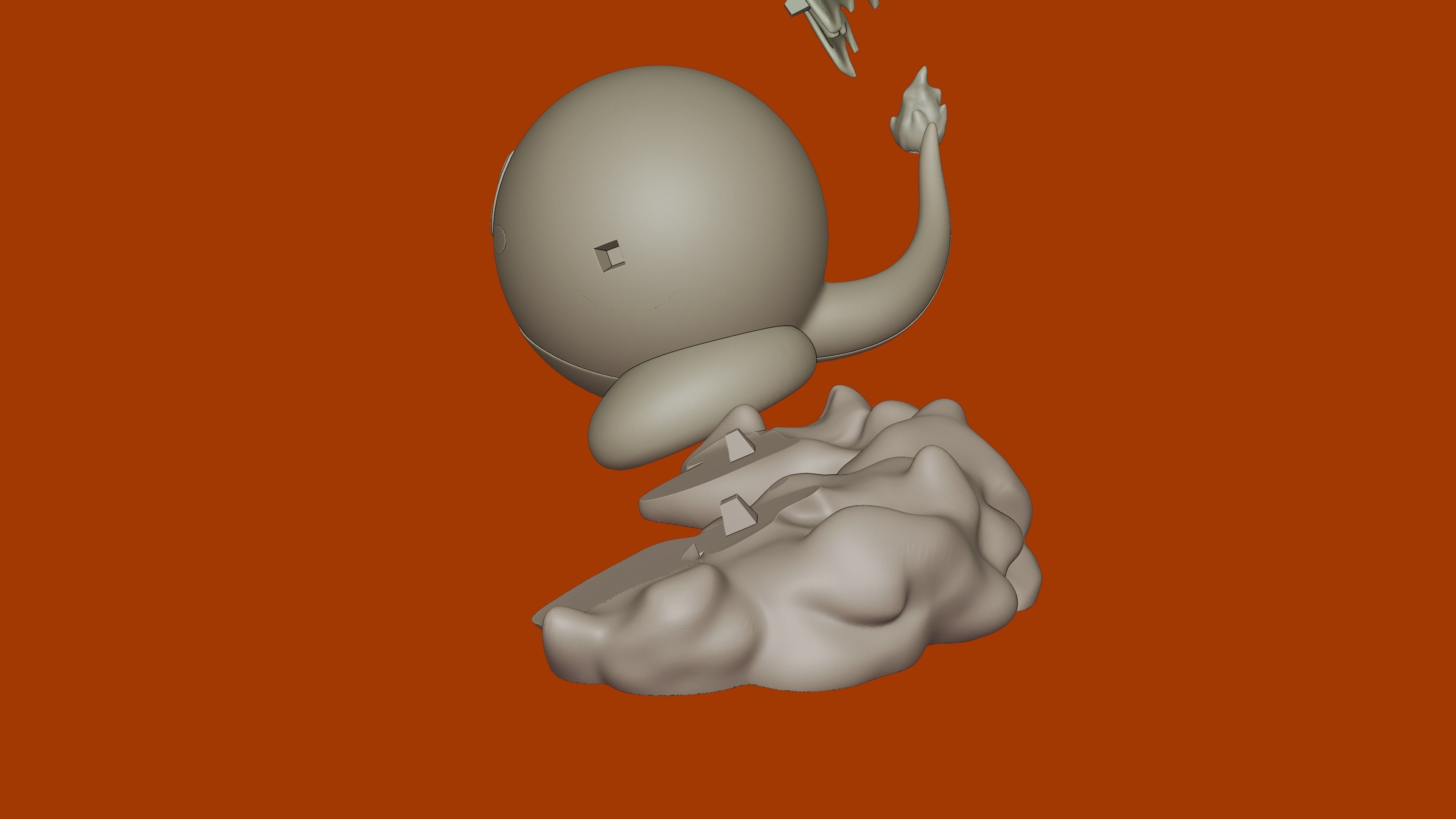 KIRBY - CHARIZARD POKEMON  3D print model_4