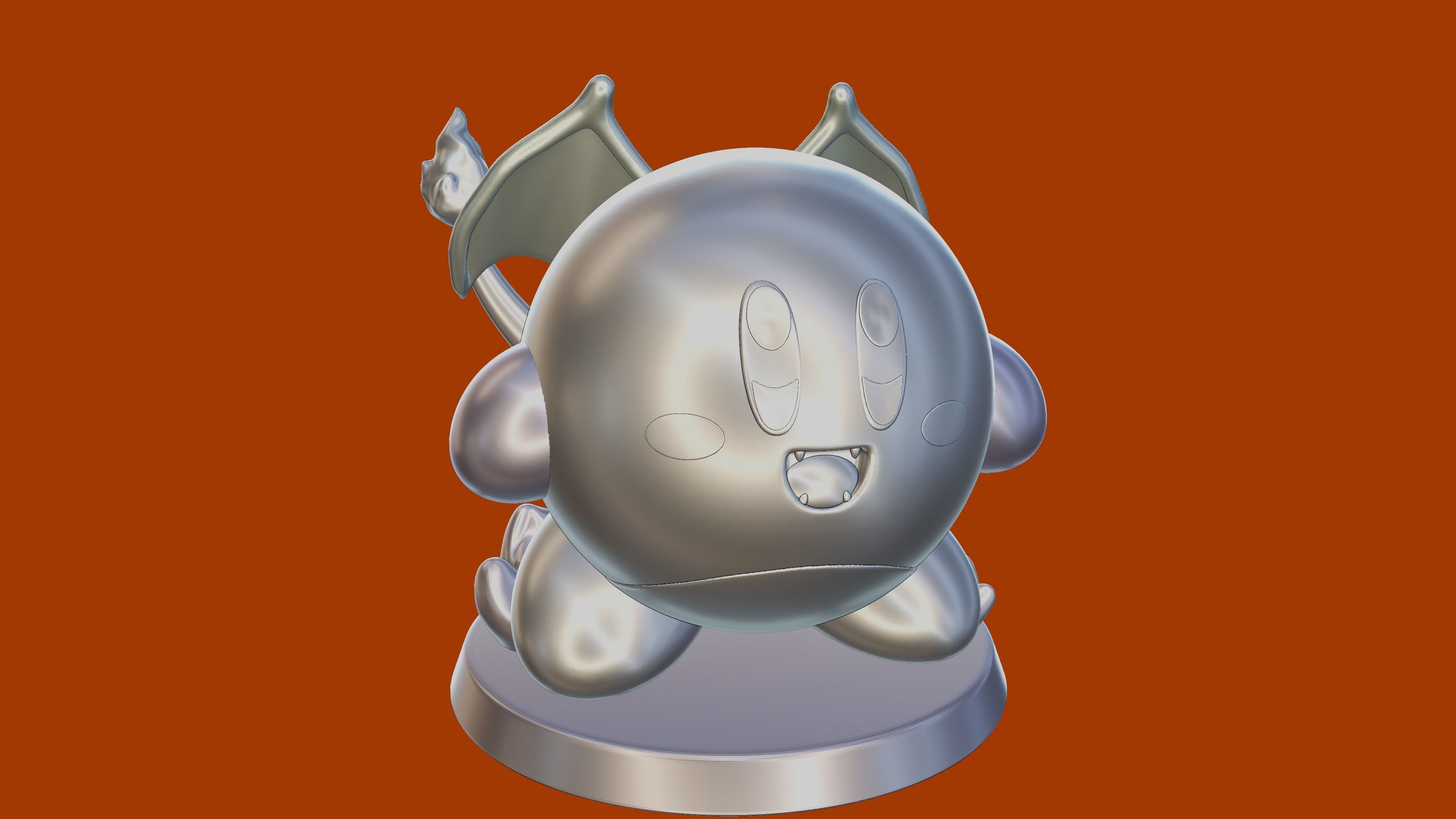 KIRBY - CHARIZARD POKEMON  3D print model_21