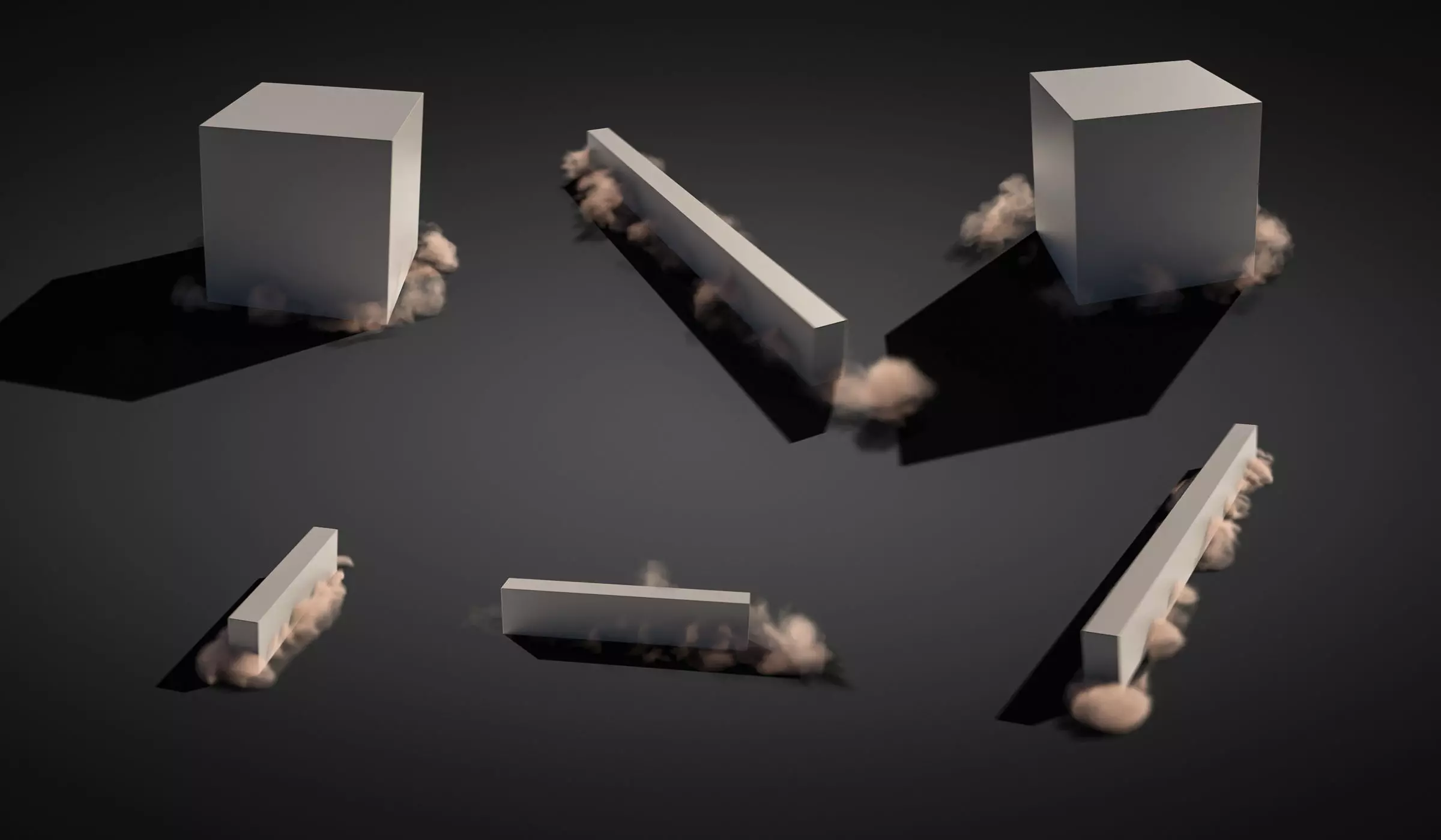 Dust Blow volume VDB animations 3D model animated | CGTrader
