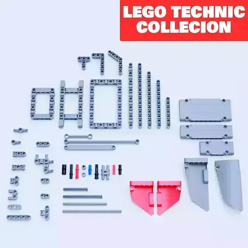LEGO technic collection 3D print model