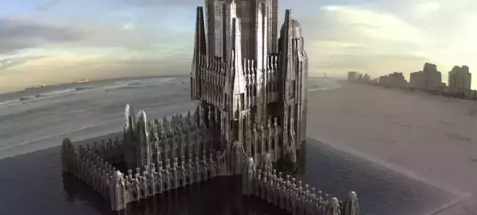 Sandstone fortress Kit bash 2