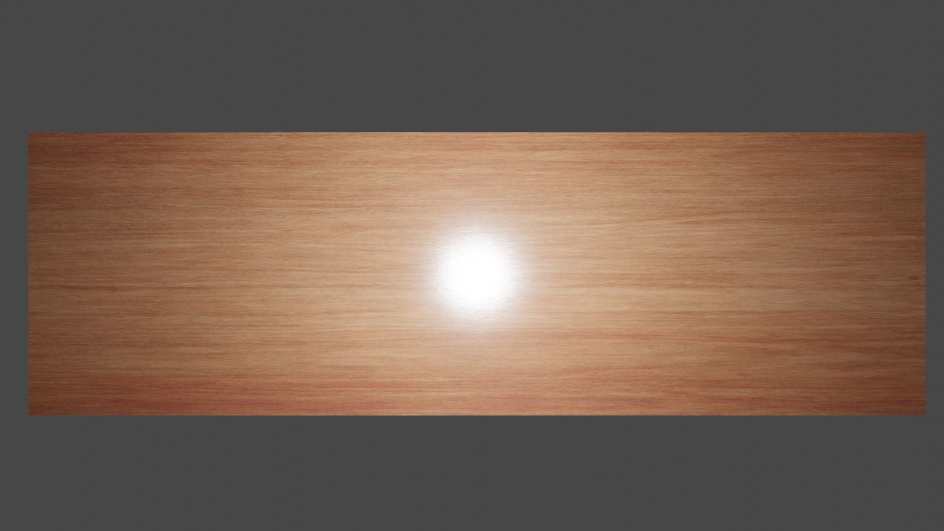 Simple Table Low-poly 3D model_3