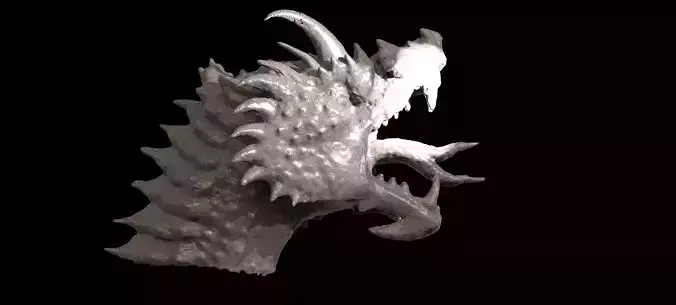 Dragon Monolith Head 2 