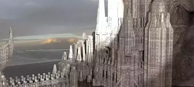 Dragon Monolith Bridge kitbash 4