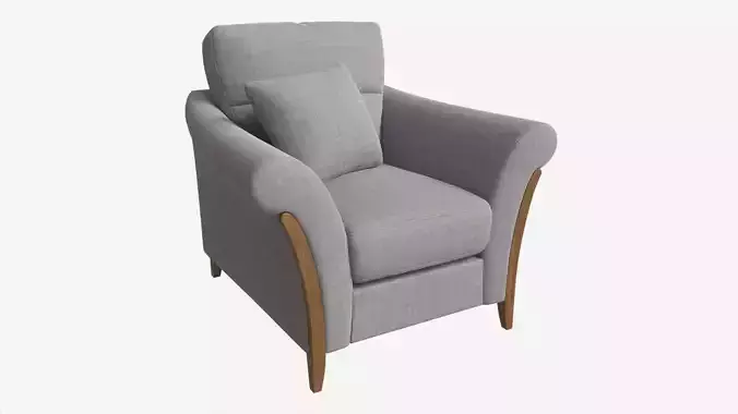 Armchair Ercol Trieste 3D model