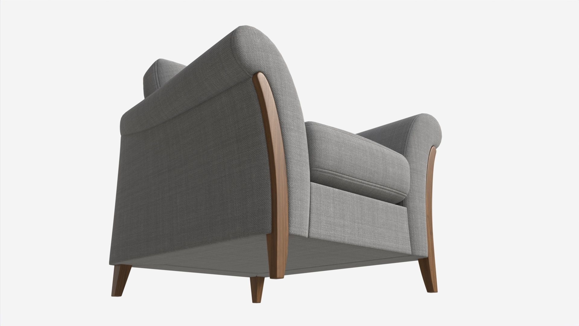 Armchair Ercol Trieste 3D model_2