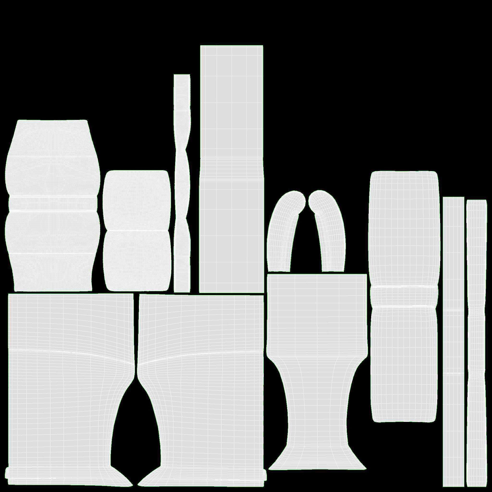 Armchair Ercol Trieste 3D model_7