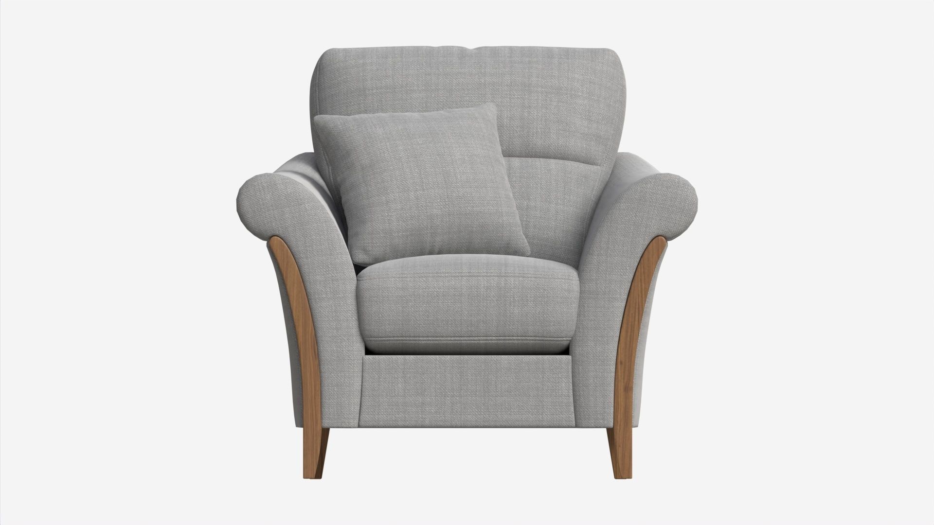 Armchair Ercol Trieste 3D model_3