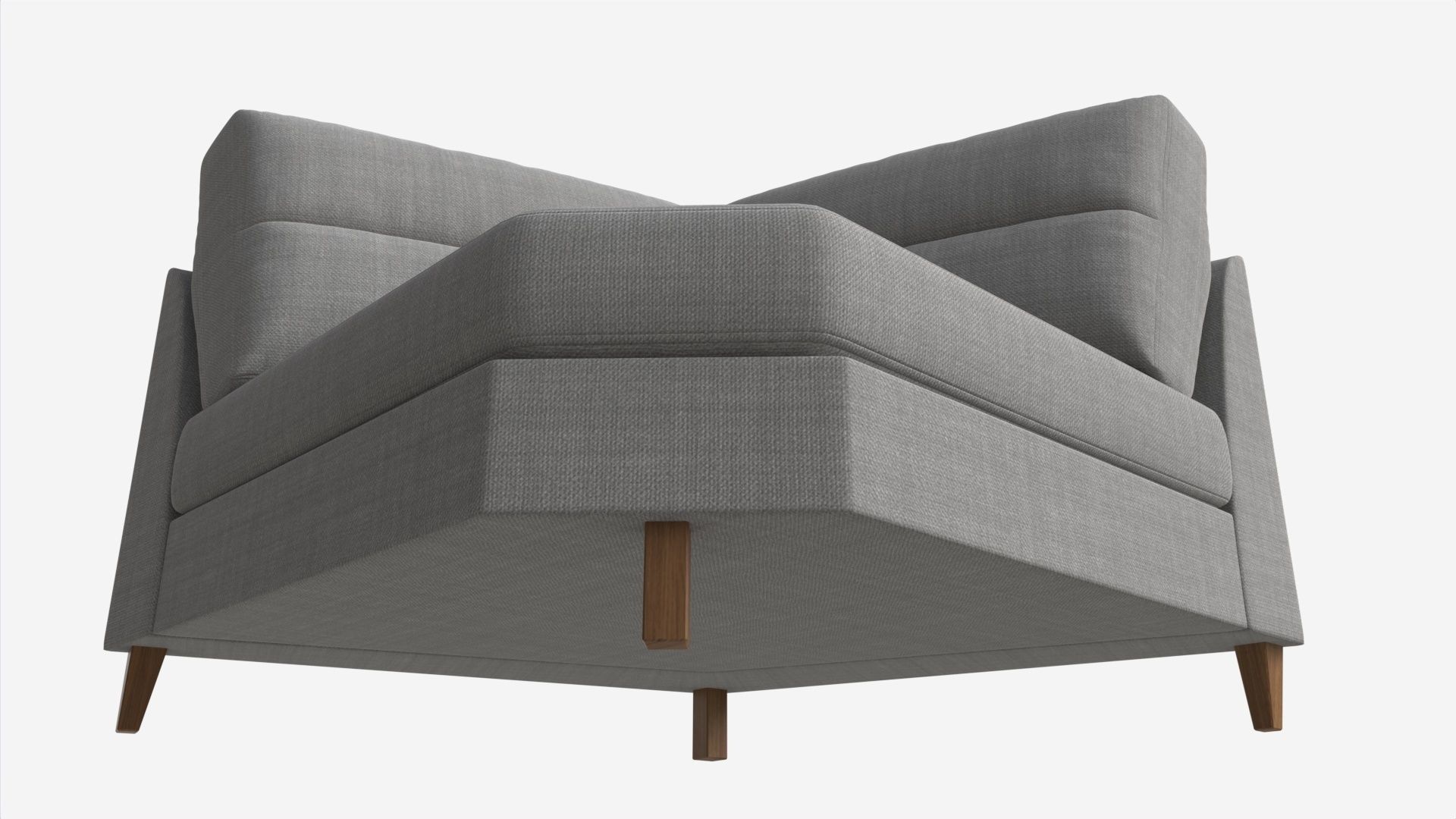 Curved Corner Unit Ercol Trieste 3D model_2