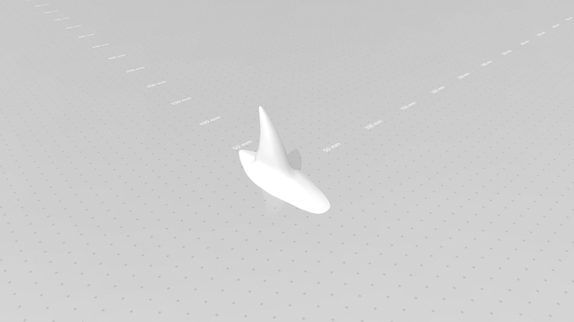 Shark Fin and Tail - Creative Decoration - STL Printable 3D print model_23