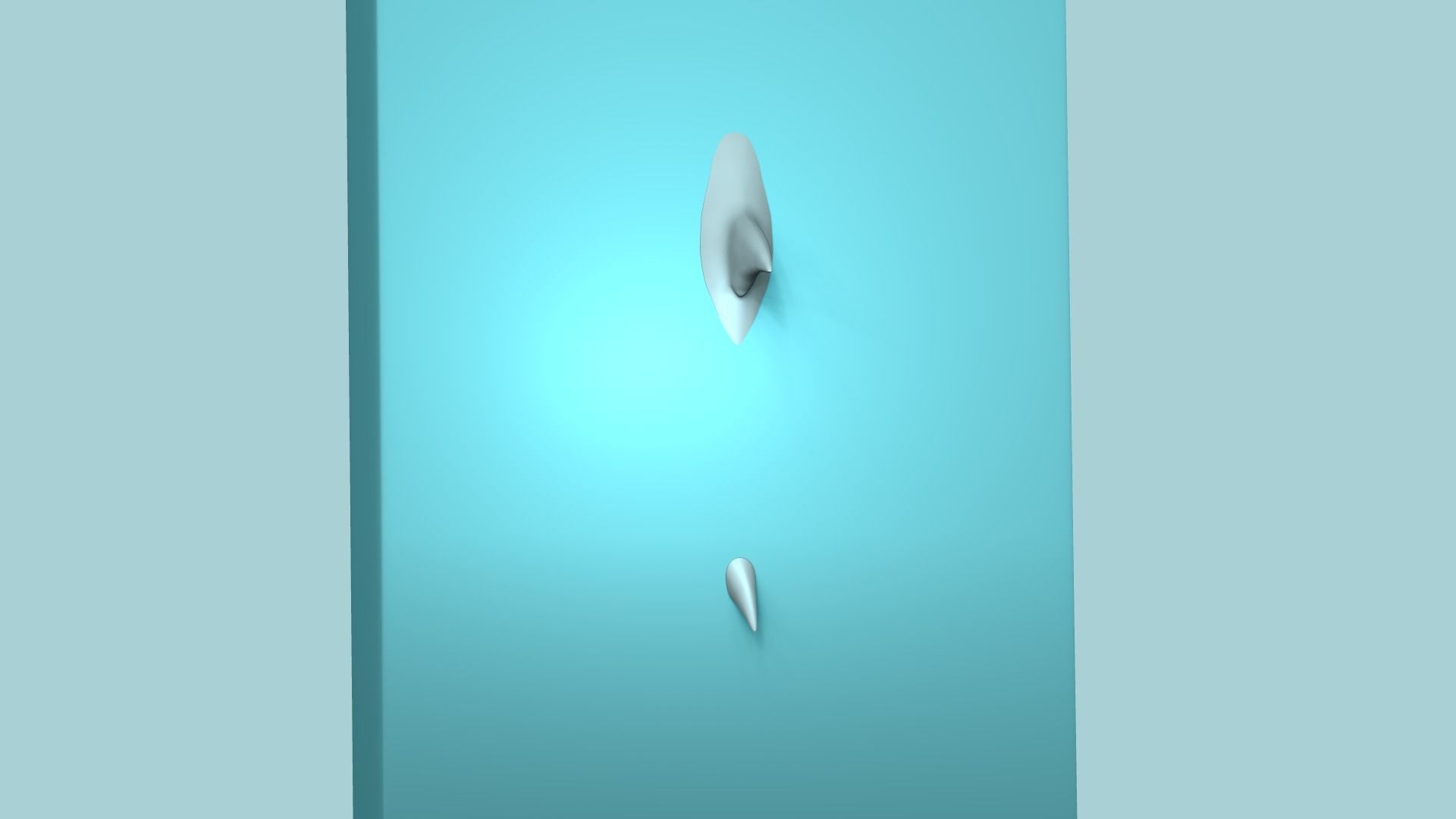 Shark Fin and Tail - Creative Decoration - STL Printable 3D print model_12