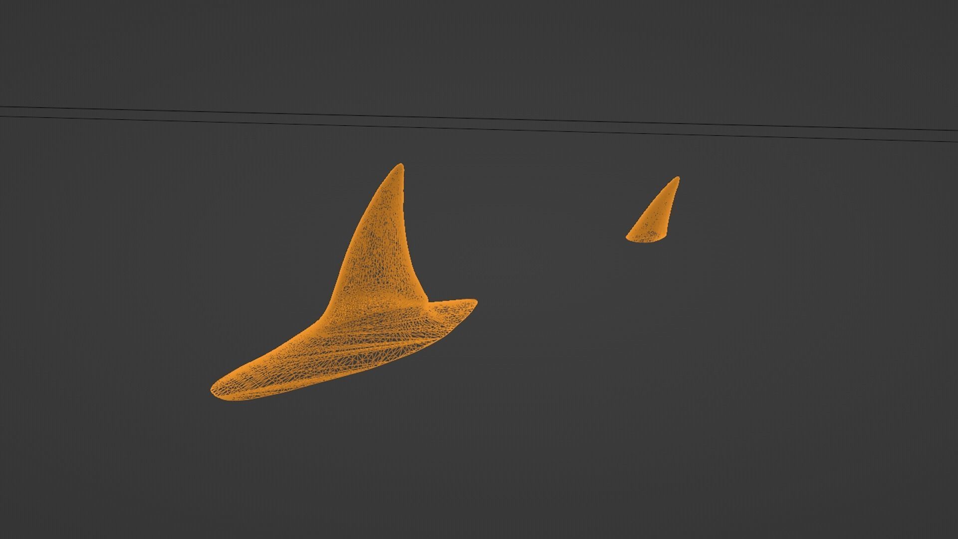 Shark Fin and Tail - Creative Decoration - STL Printable 3D print model_18