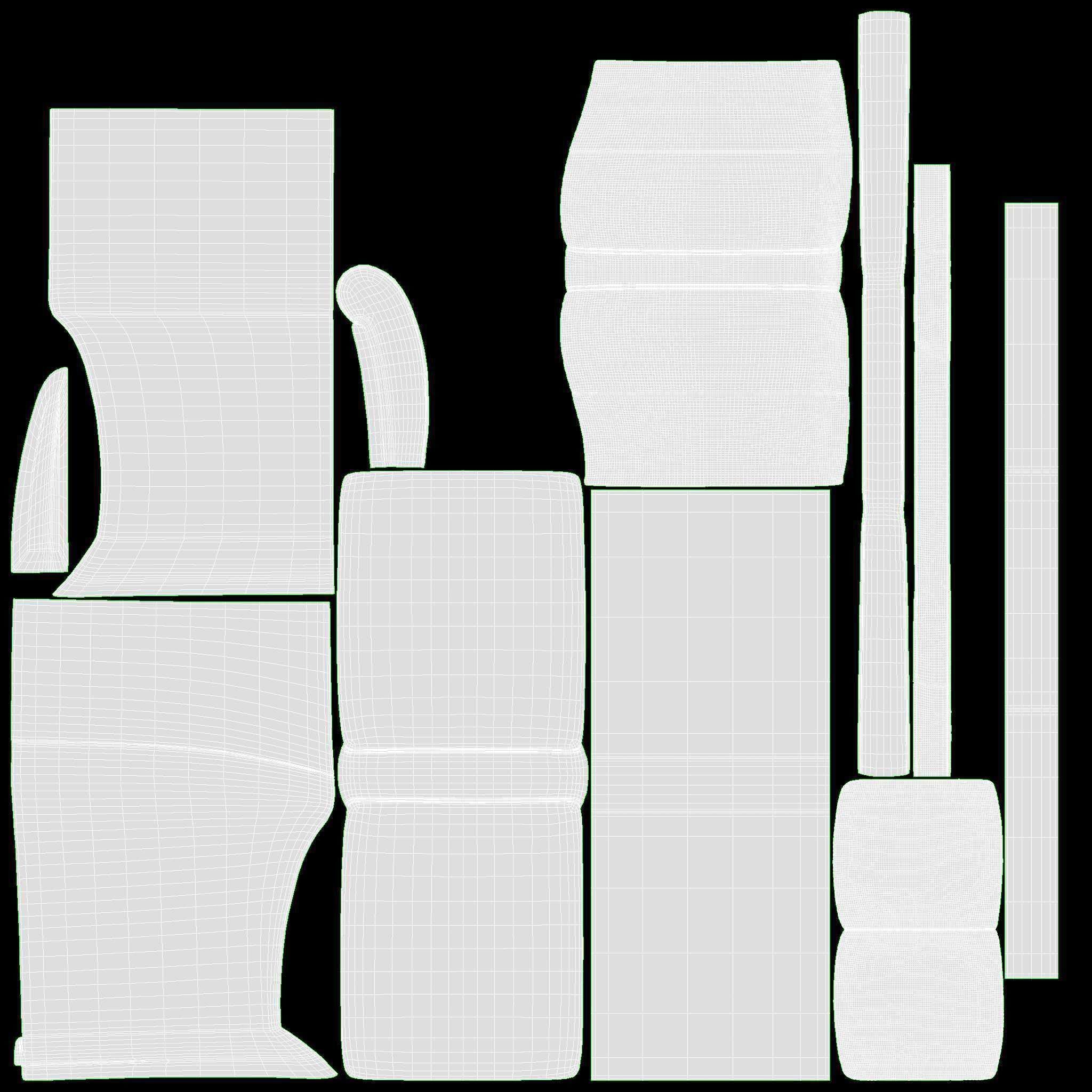 Petite LHF Unit Ercol Trieste 3D model_7