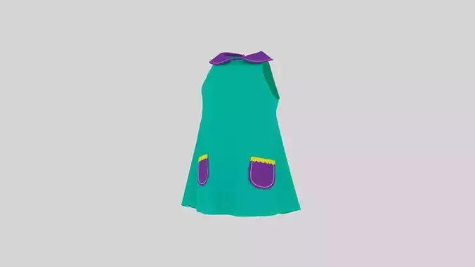 Baby Dress with collar