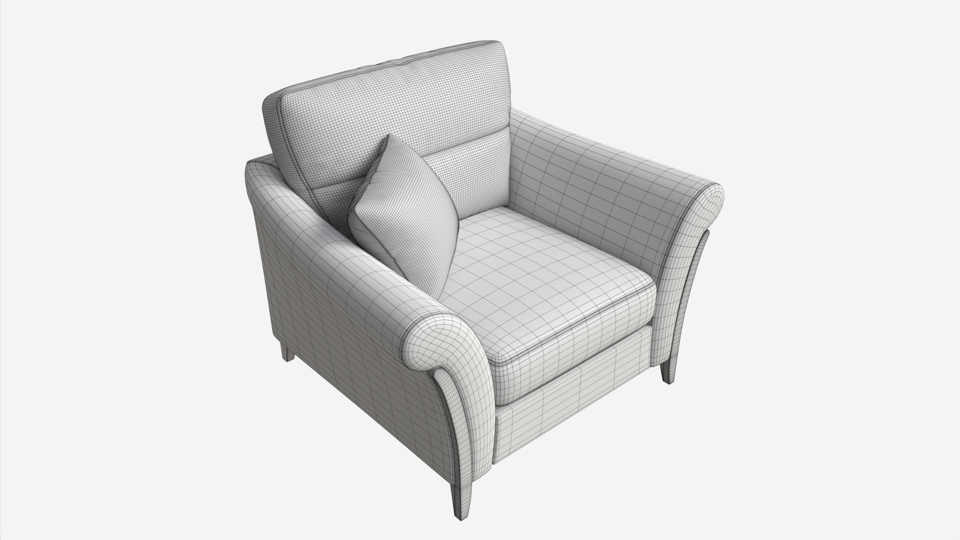 Snuggler Ercol Trieste 3D model_5