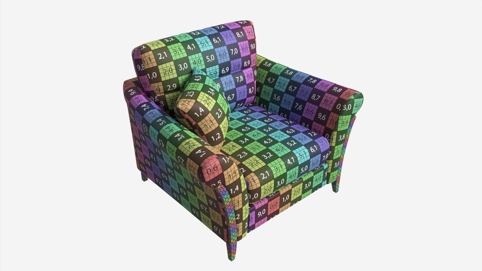 Snuggler Ercol Trieste 3D model_6