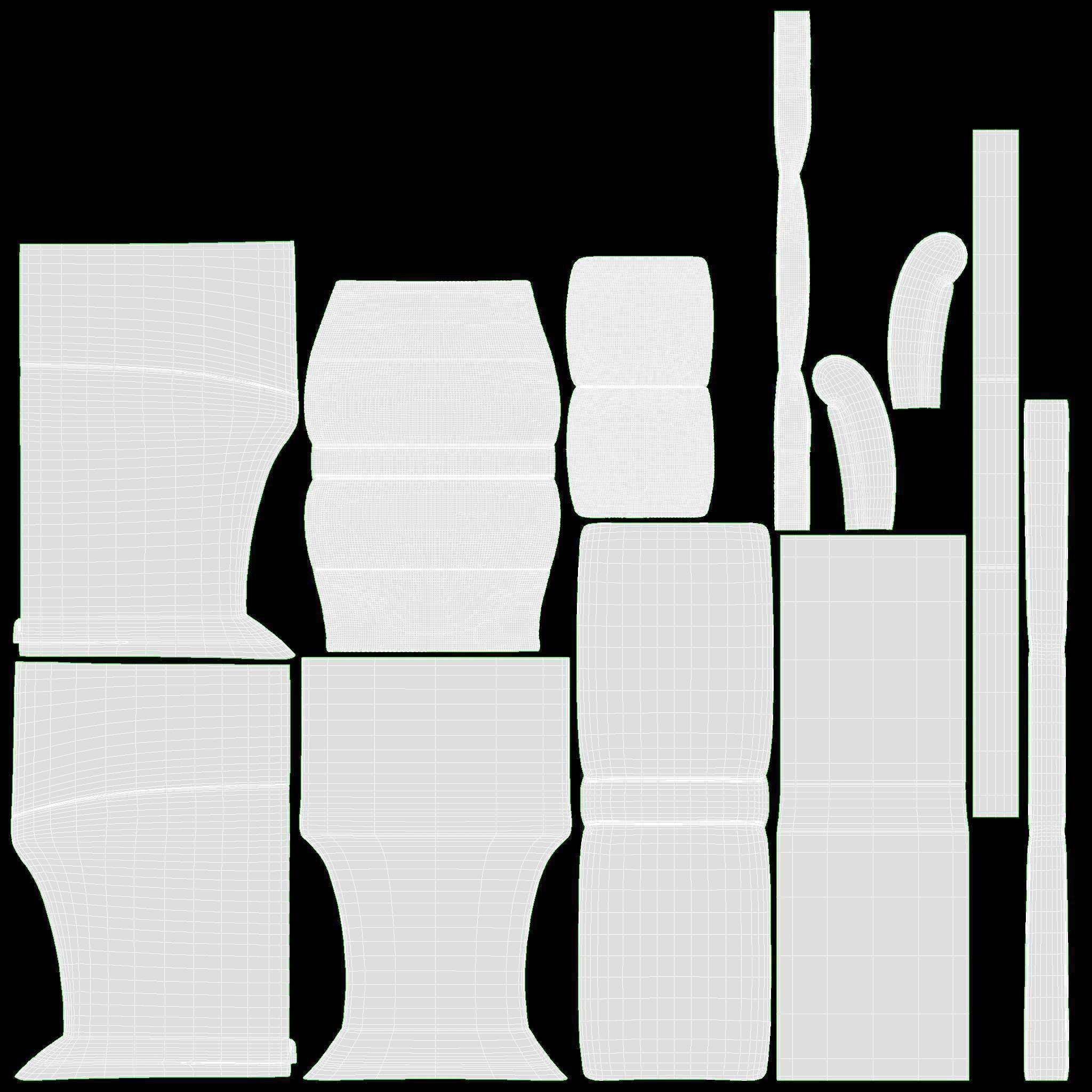 Snuggler Ercol Trieste 3D model_7